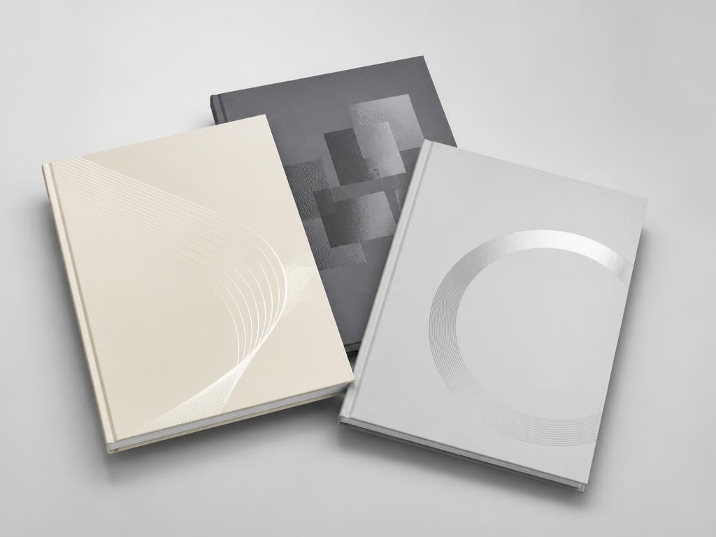 Professionally bound corporate annual reports and brochures printed by Ho Wai